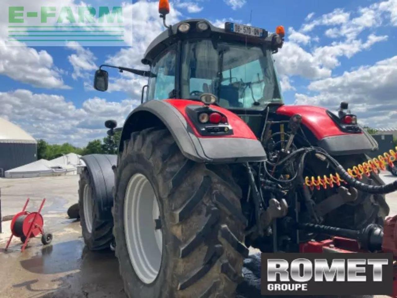 Traktor Türe ait Massey Ferguson 8670, Gebrauchtmaschine içinde GENNES-SUR-GLAIZE (resim 2)