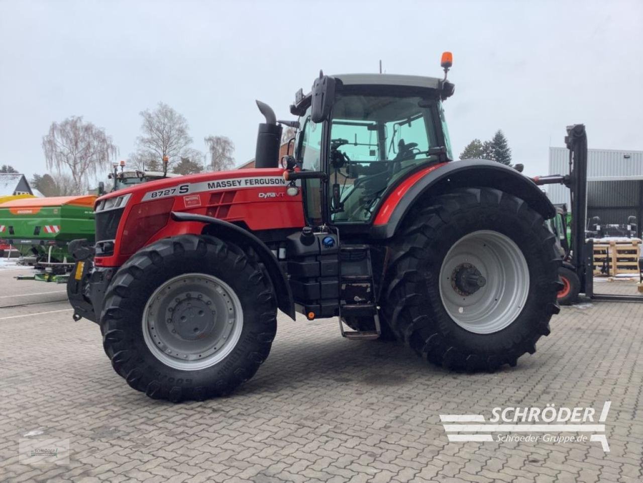 Traktor Türe ait Massey Ferguson 8727 S DYNA-VT EXCLUSIVE, Gebrauchtmaschine içinde Völkersen (resim 3)