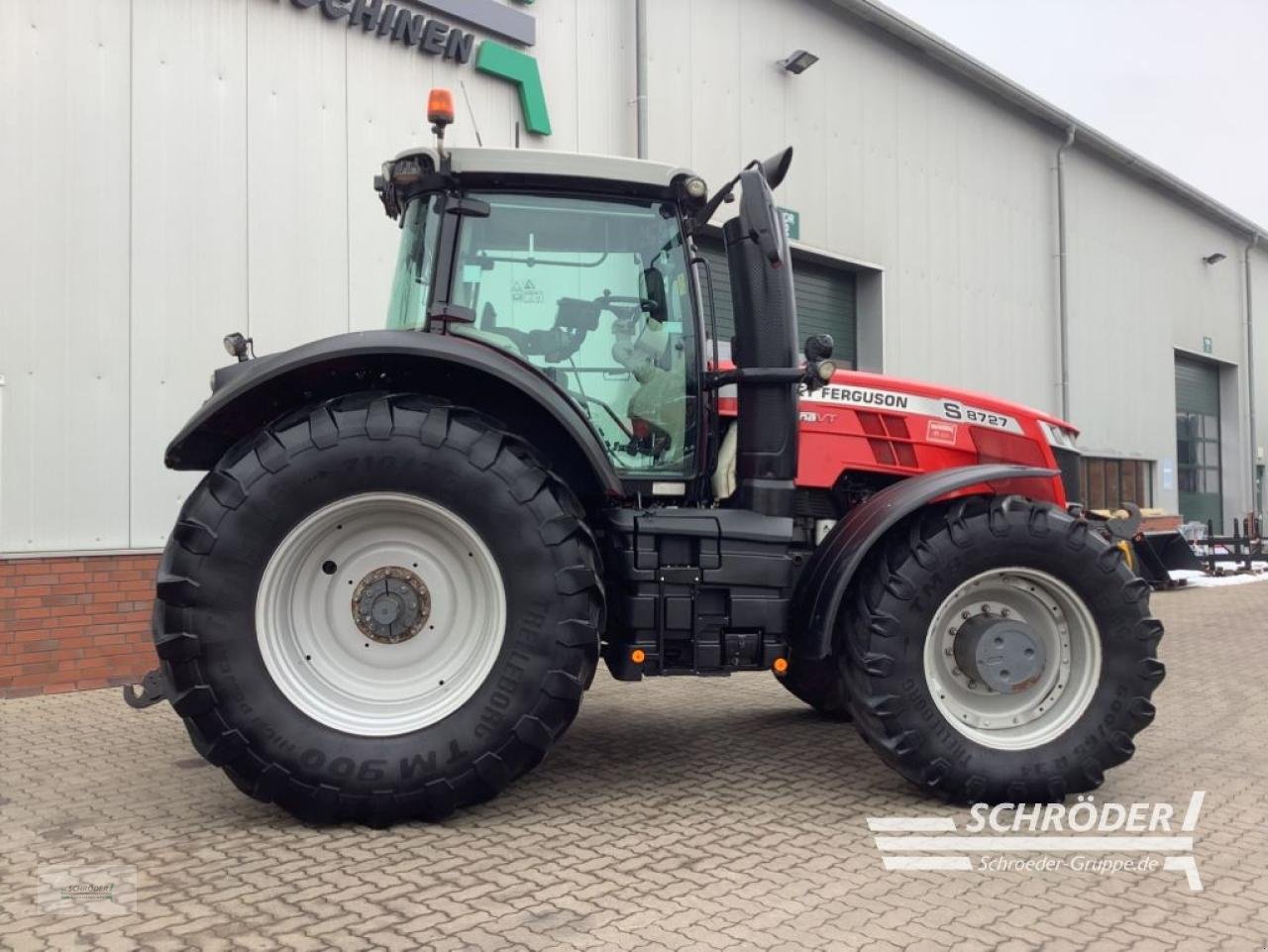 Traktor Türe ait Massey Ferguson 8727 S DYNA-VT EXCLUSIVE, Gebrauchtmaschine içinde Völkersen (resim 5)