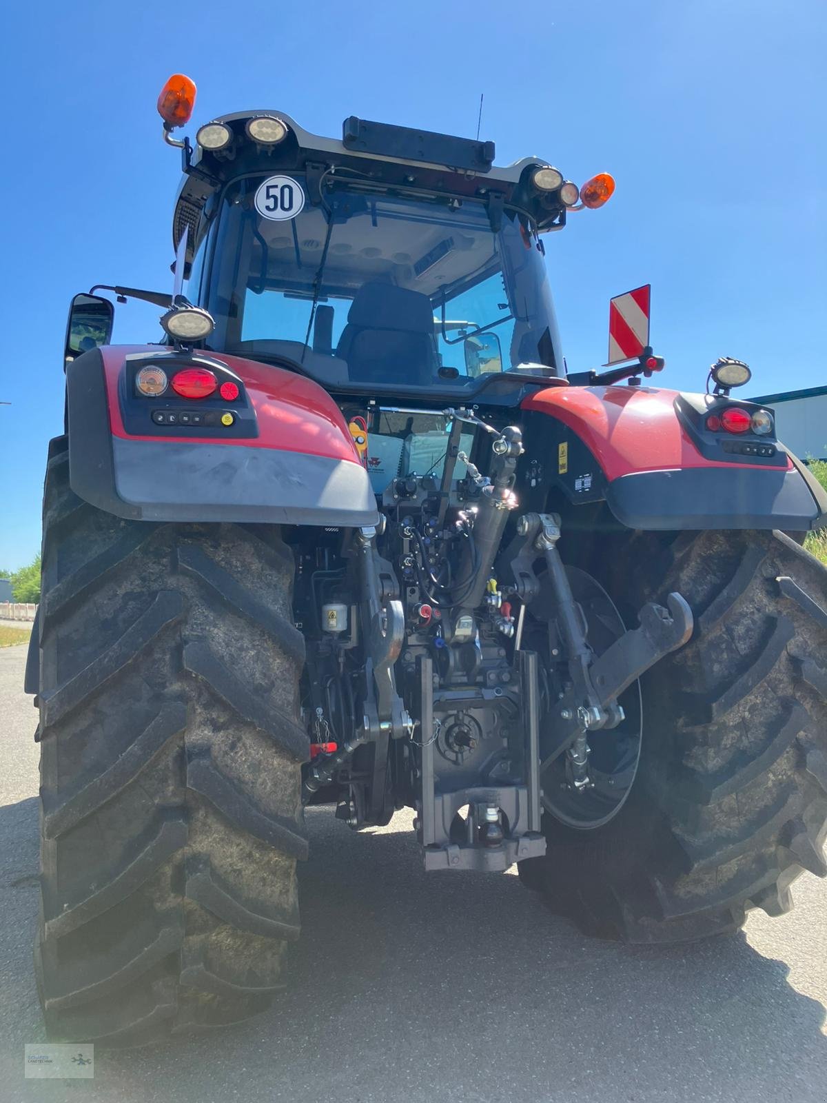 Traktor des Typs Massey Ferguson 8727 S Dyna VT, Neumaschine in Konken (Bild 7)