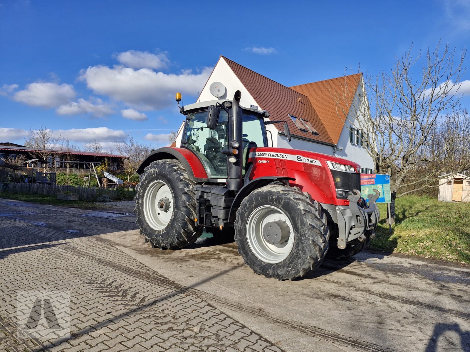 Traktor des Typs Massey Ferguson 8727 S Dyna VT, Gebrauchtmaschine in Langweid am Lech (Bild 1)