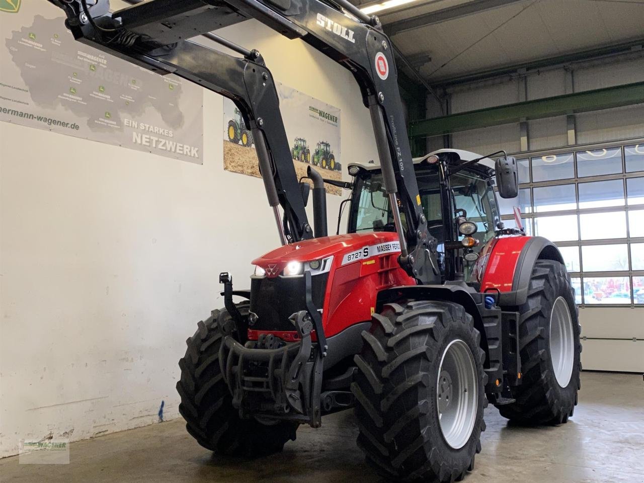 Traktor a típus Massey Ferguson 8727S, Gebrauchtmaschine ekkor: Bad Wildungen - Wega (Kép 1)