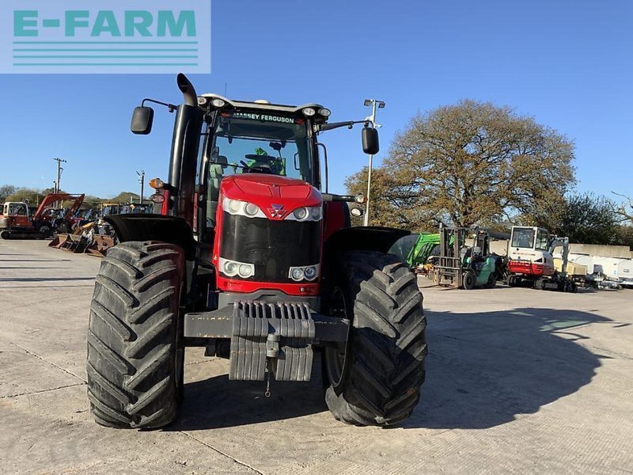 Traktor del tipo Massey Ferguson 8735 dyna vt tractor (st25013), Gebrauchtmaschine en SHAFTESBURY (Imagen 3)