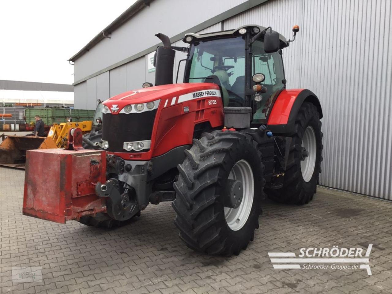 Traktor des Typs Massey Ferguson 8735 DYNA-VT, Gebrauchtmaschine in Wildeshausen (Bild 5)