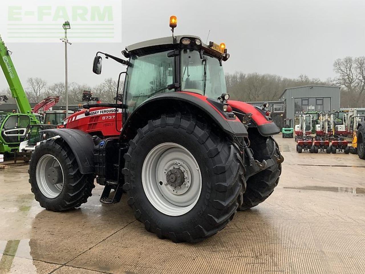 Traktor typu Massey Ferguson 8737 dyna vt tractor (st25454), Gebrauchtmaschine v SHAFTESBURY (Obrázek 7)