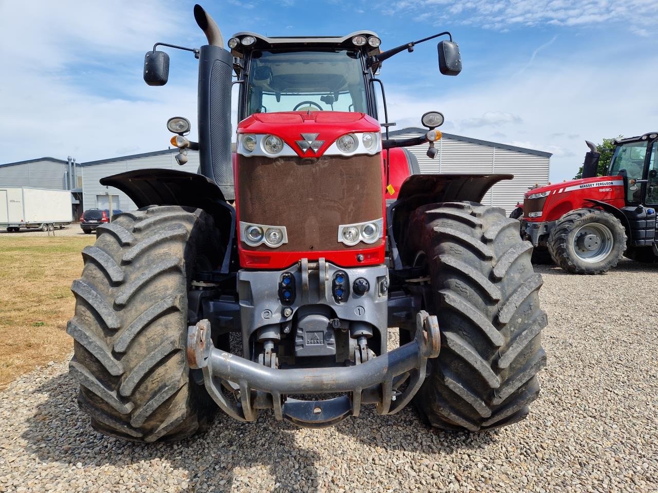 Traktor от тип Massey Ferguson 8737 EXCLUSIVE, Gebrauchtmaschine в Jelling (Снимка 2)