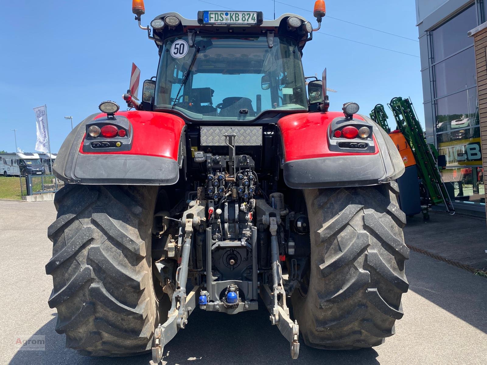 Traktor типа Massey Ferguson 8740 S Dyna VT Exclusive, Gebrauchtmaschine в Herrenberg-Gültstein (Фотография 5)