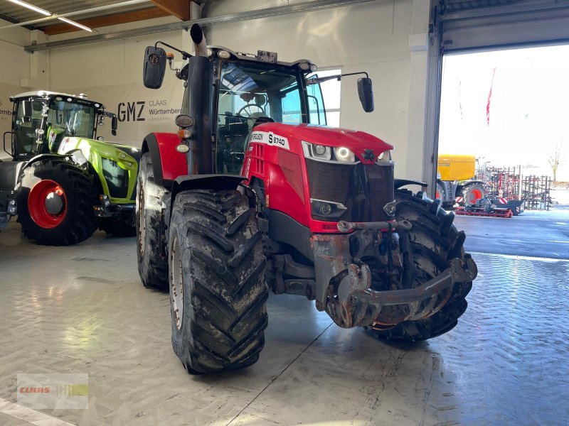 Traktor des Typs Massey Ferguson 8740S Versteigerung ab-auction, Gebrauchtmaschine in Langenau