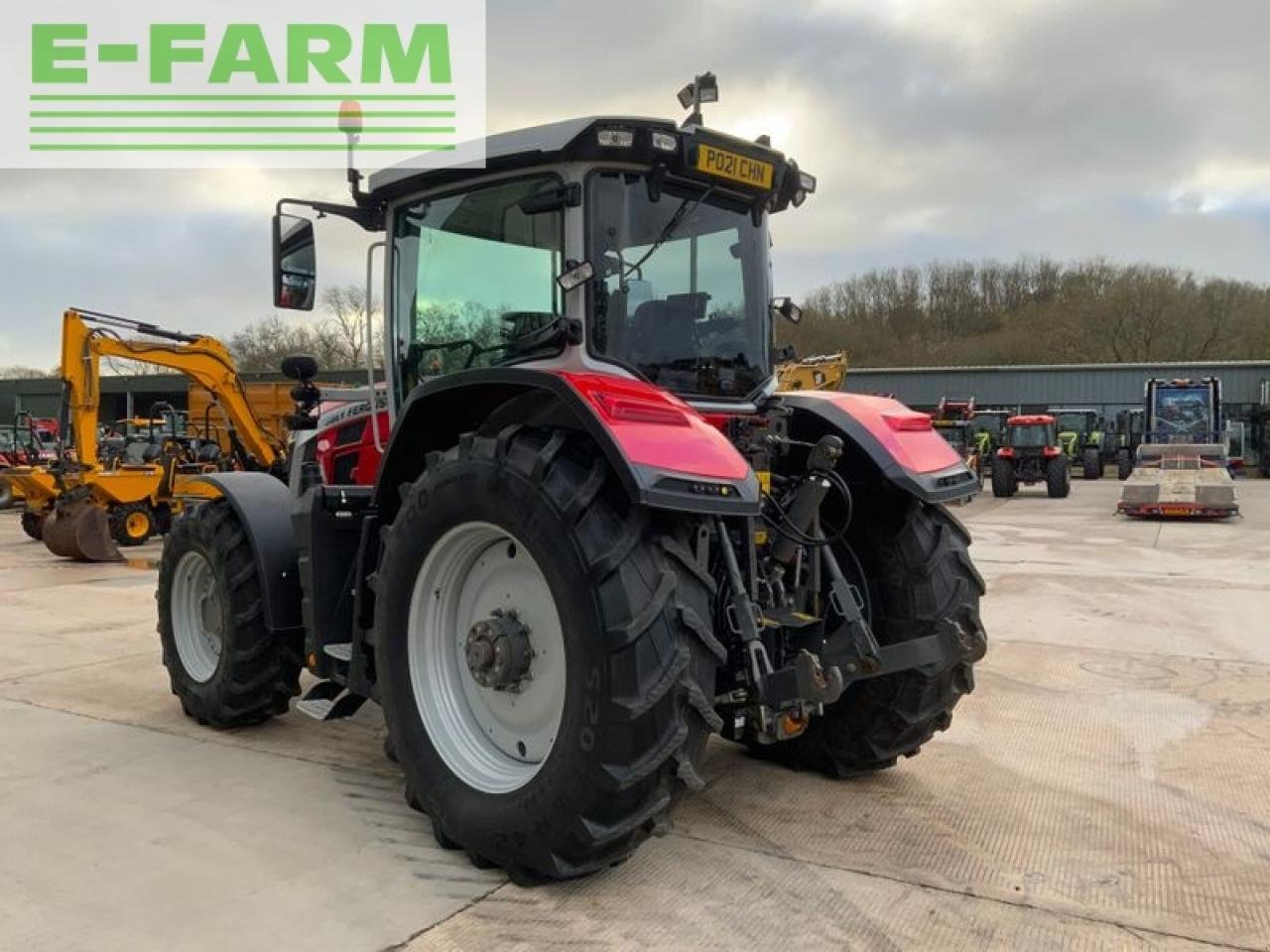 Traktor of the type Massey Ferguson 8s 205 tractor (st18619), Gebrauchtmaschine in SHAFTESBURY (Picture 5)