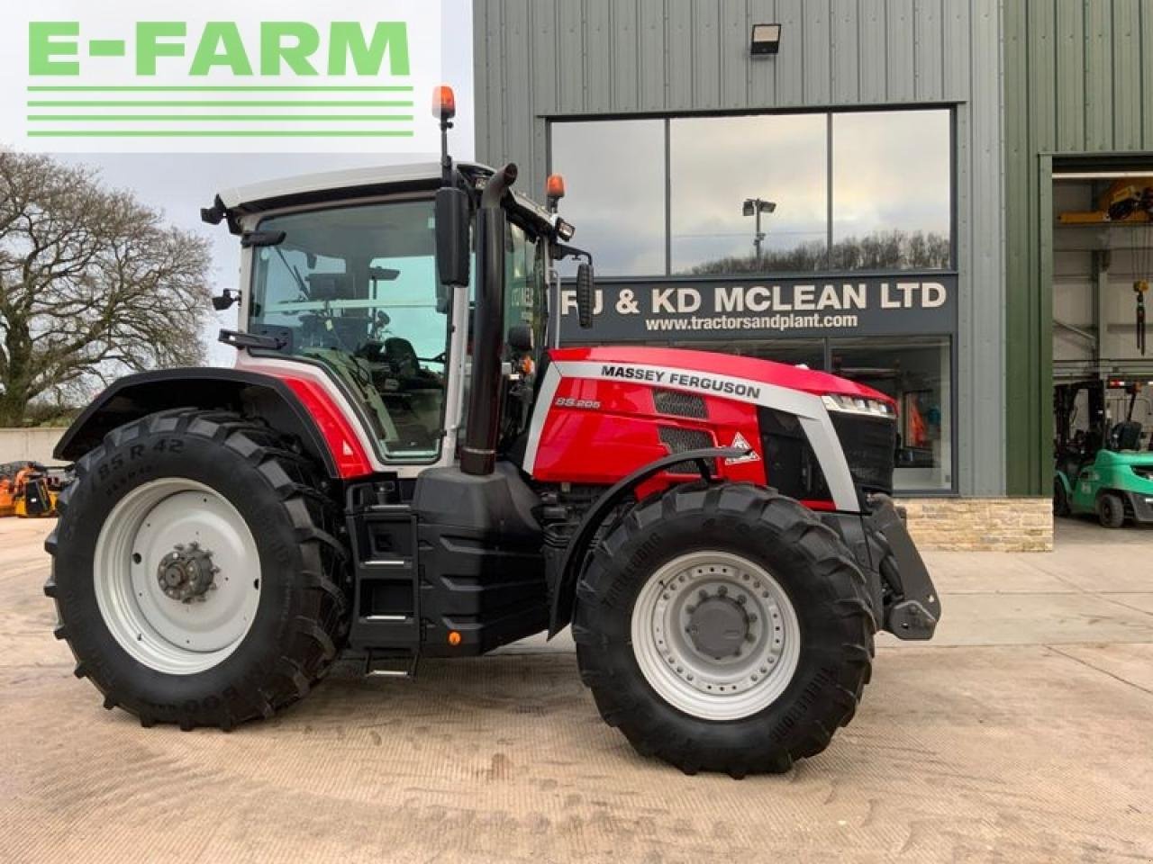 Traktor of the type Massey Ferguson 8s 205 tractor (st18619), Gebrauchtmaschine in SHAFTESBURY (Picture 9)
