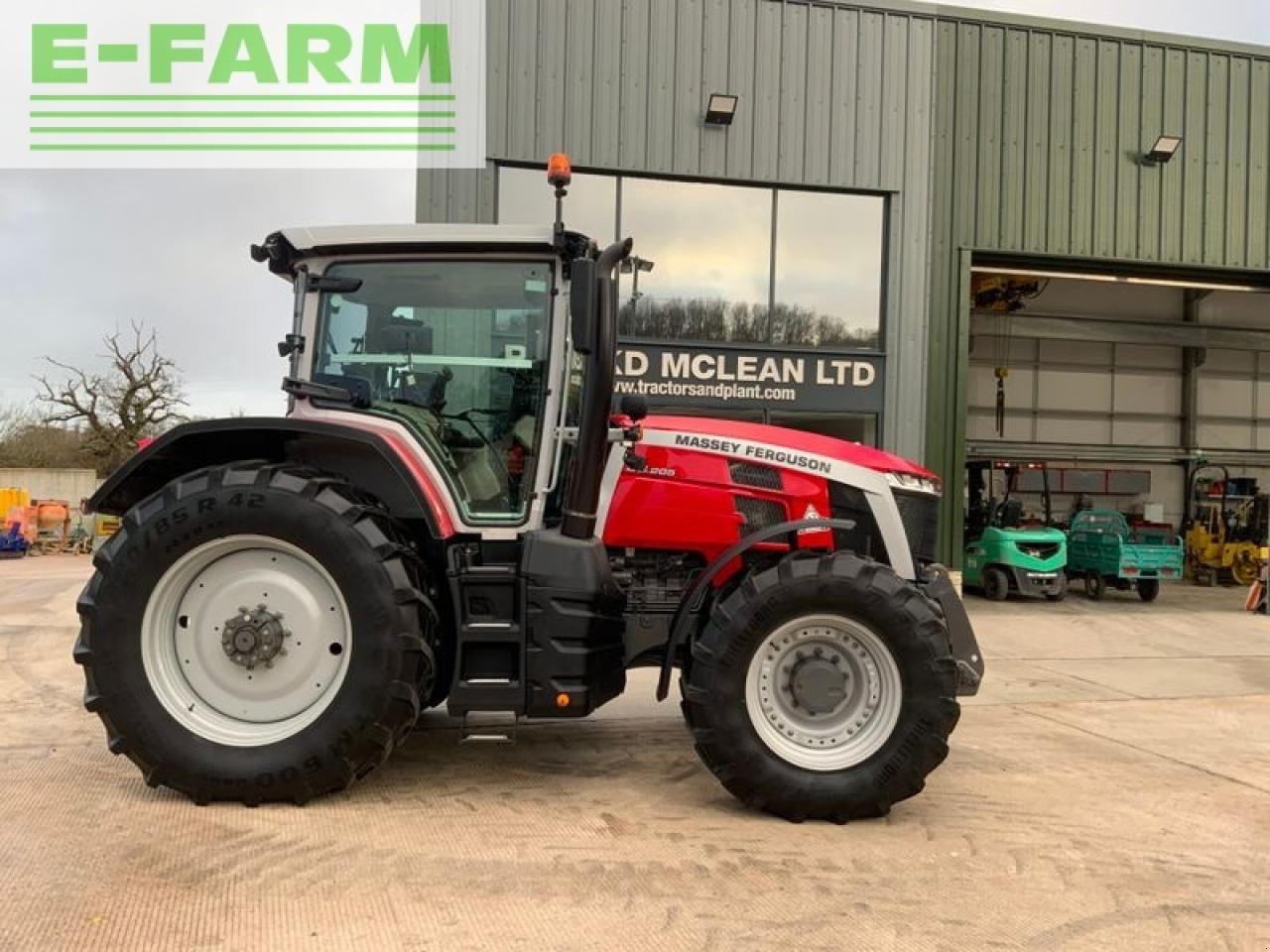 Traktor of the type Massey Ferguson 8s 205 tractor (st18619), Gebrauchtmaschine in SHAFTESBURY (Picture 12)