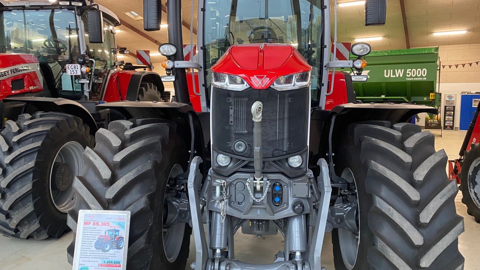 Traktor tip Massey Ferguson 8S-305 Dyna VT Exclusive, Gebrauchtmaschine in Ringe (Poză 4)