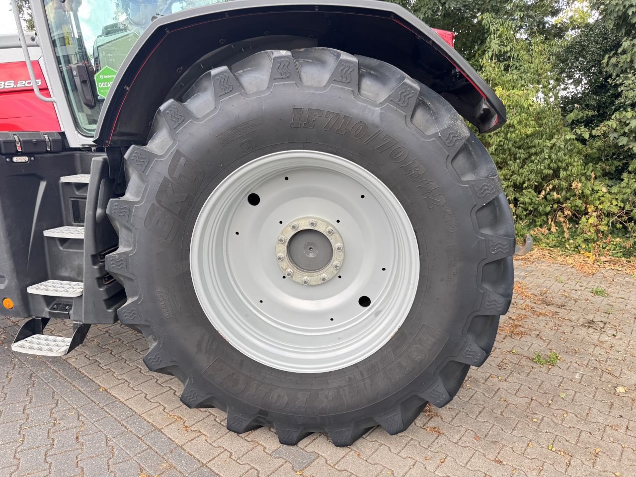 Traktor van het type Massey Ferguson 8s.205 Dyna7 Exclusive, Gebrauchtmaschine in Achterveld (Foto 9)