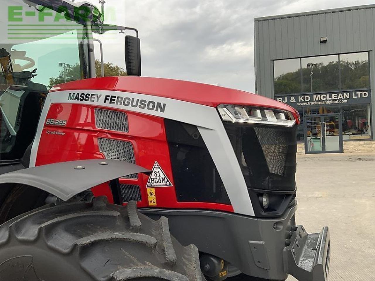 Traktor del tipo Massey Ferguson 8s.225 dyna e power tractor (st24558), Gebrauchtmaschine en SHAFTESBURY (Imagen 13)