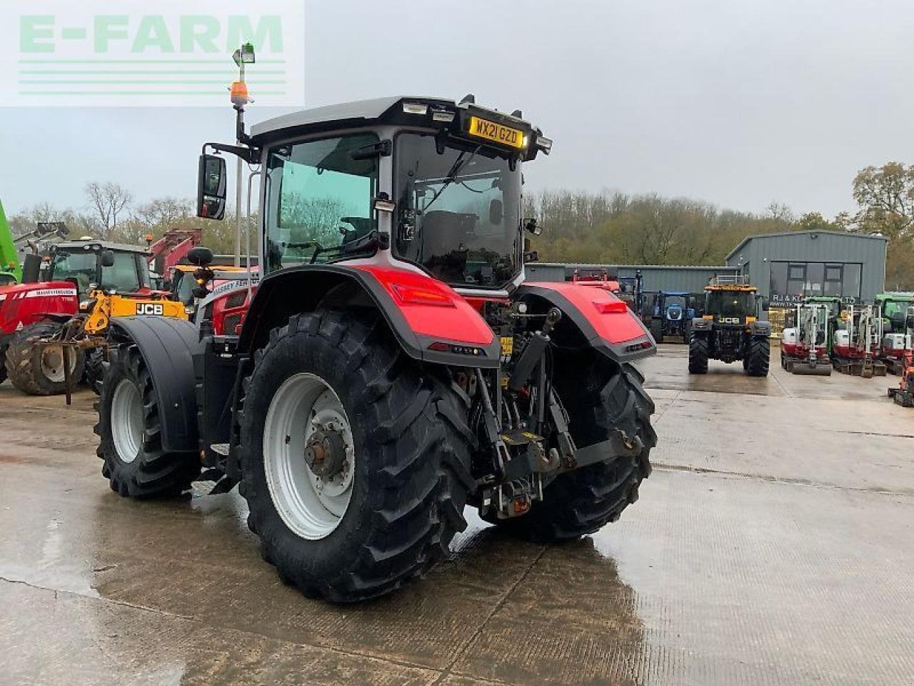 Traktor Türe ait Massey Ferguson 8s.265 dyna7 tractor (st25086), Gebrauchtmaschine içinde SHAFTESBURY (resim 7)