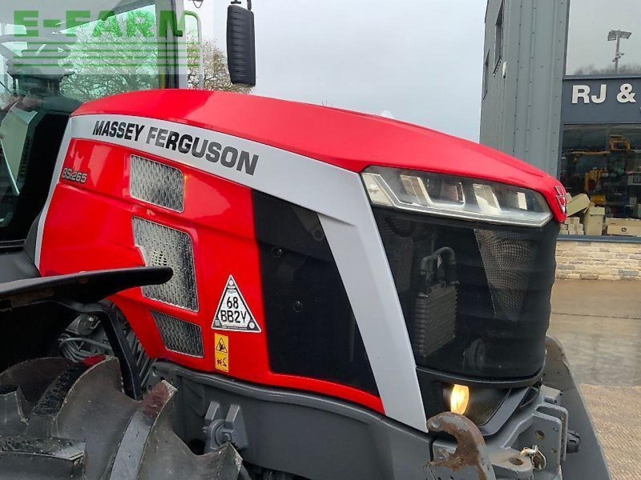 Traktor Türe ait Massey Ferguson 8s.265 dyna7 tractor (st25086), Gebrauchtmaschine içinde SHAFTESBURY (resim 11)