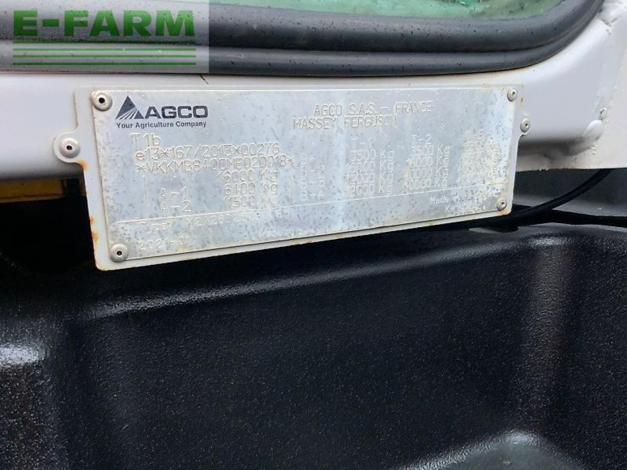 Traktor Türe ait Massey Ferguson 8s.265 dyna7 tractor (st25086), Gebrauchtmaschine içinde SHAFTESBURY (resim 17)