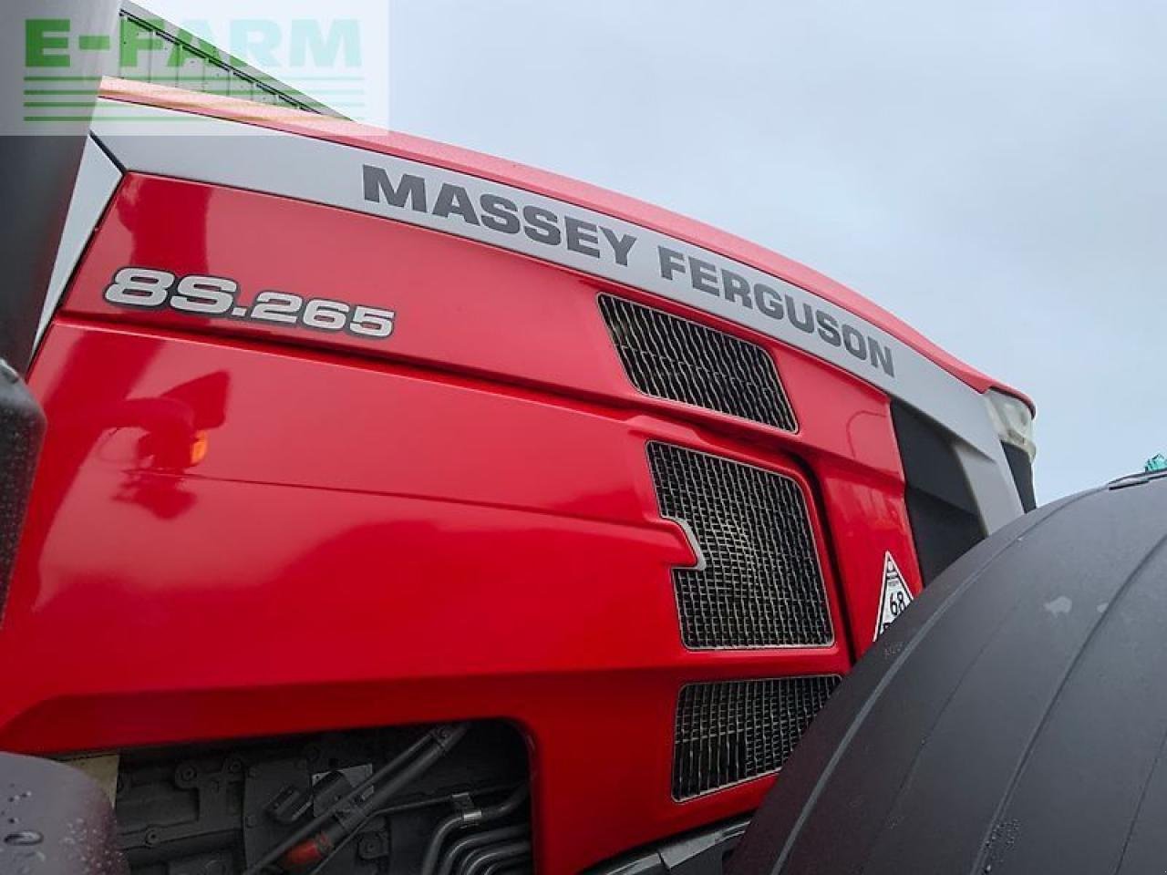 Traktor Türe ait Massey Ferguson 8s.265 dyna7 tractor (st25086), Gebrauchtmaschine içinde SHAFTESBURY (resim 18)