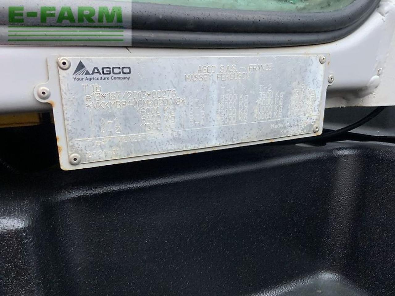 Traktor of the type Massey Ferguson 8s.265 dyna7 tractor (st25086), Gebrauchtmaschine in SHAFTESBURY (Picture 17)