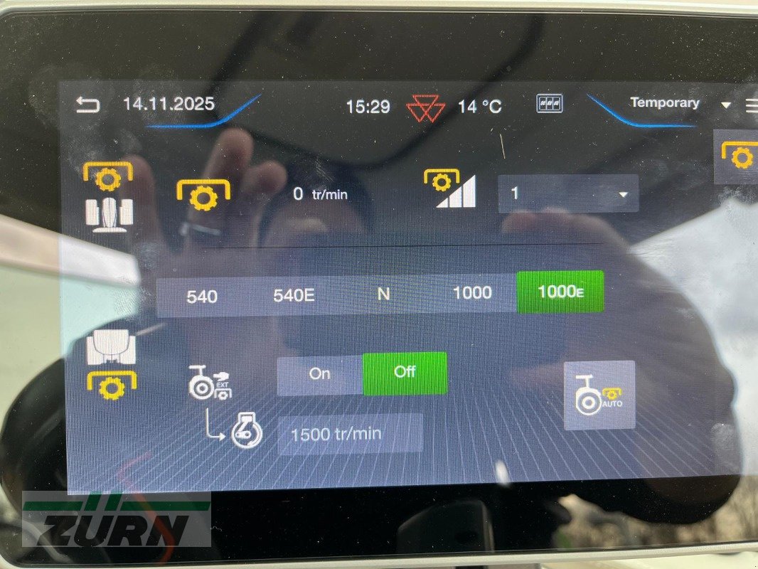 Traktor του τύπου Massey Ferguson 8S.265, Gebrauchtmaschine σε Kanzach (Φωτογραφία 17)