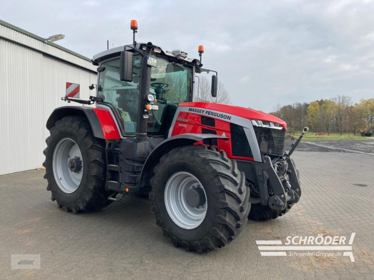 Traktor a típus Massey Ferguson 8S.305 DYNA-VT EXCLUSIVE, Neumaschine ekkor: Jerichow - Kleinmangelsdorf (Kép 2)