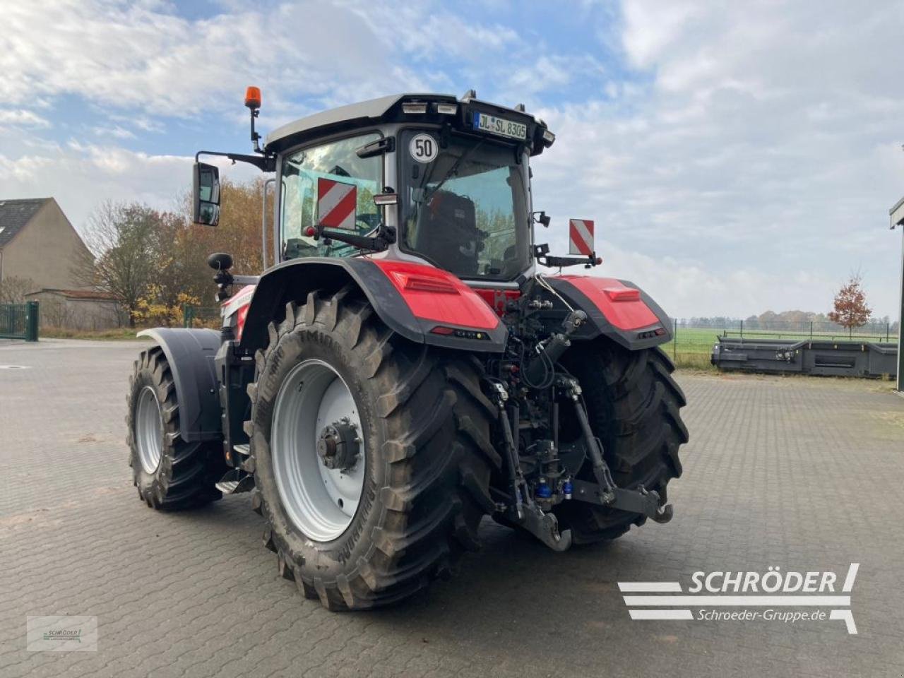 Traktor a típus Massey Ferguson 8S.305 DYNA-VT EXCLUSIVE, Neumaschine ekkor: Jerichow - Kleinmangelsdorf (Kép 9)