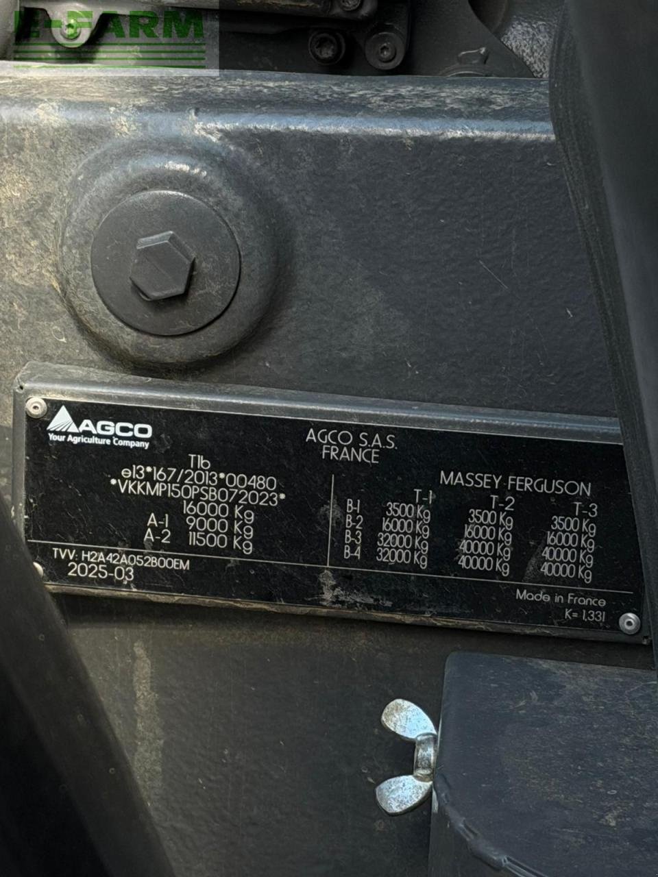Traktor za tip Massey Ferguson 9S 425, Gebrauchtmaschine u ELEJA (Slika 5)