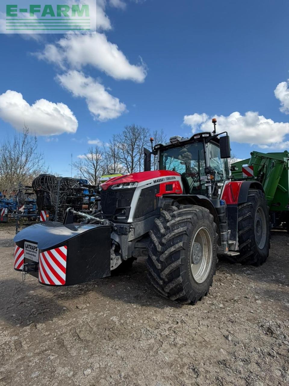 Traktor Türe ait Massey Ferguson 9S 425, Gebrauchtmaschine içinde ELEJA (resim 1)