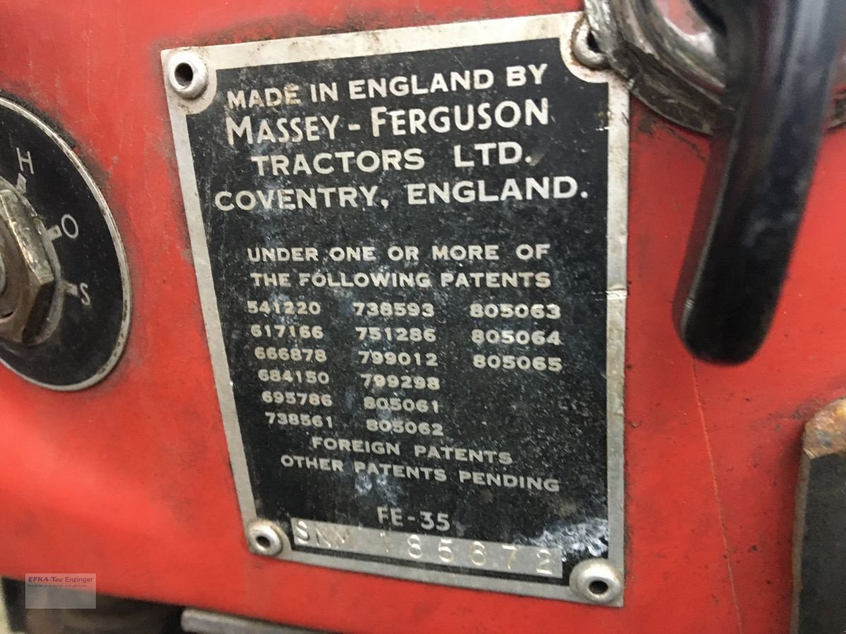Traktor des Typs Massey Ferguson FE35, Gebrauchtmaschine in Ainring (Bild 10)