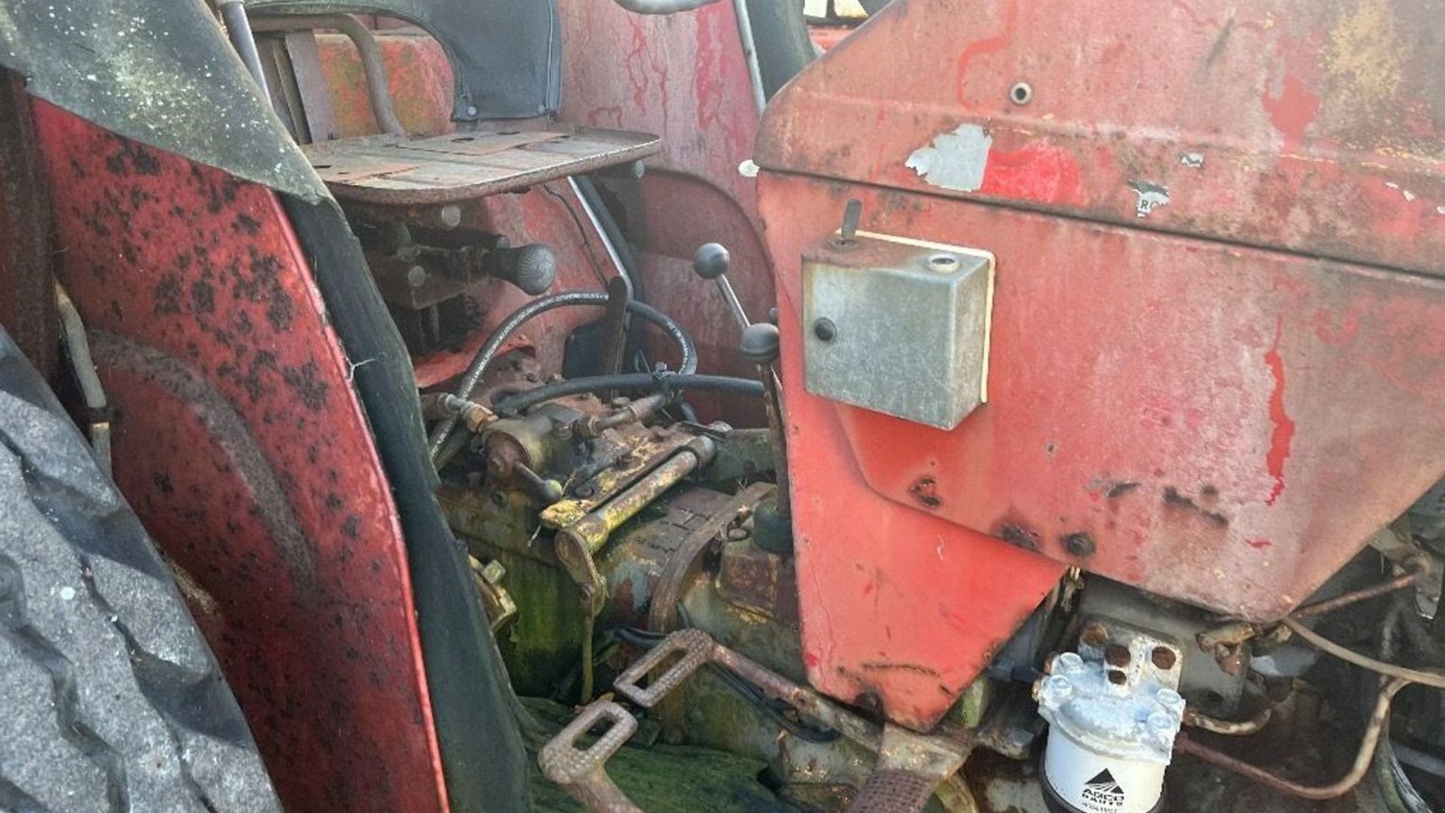 Traktor типа Massey Ferguson MF 165 Opbygget med byggelift., Gebrauchtmaschine в Rødovre (Фотография 5)