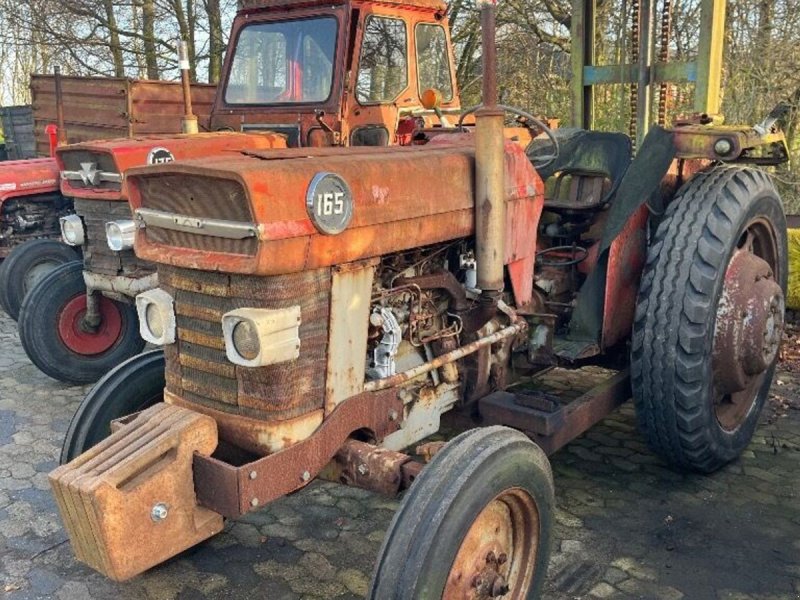 Traktor of the type Massey Ferguson MF 165 Opbygget med byggelift., Gebrauchtmaschine in Rødovre