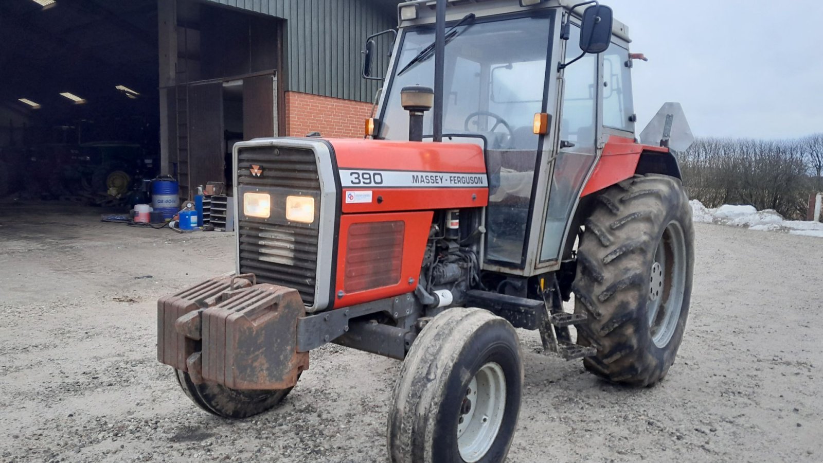 Traktor tip Massey Ferguson MF 265 1 stk. 285 1 stk 590 1 stk 390 265-285-590 og 390, Gebrauchtmaschine in Skive (Poză 4)