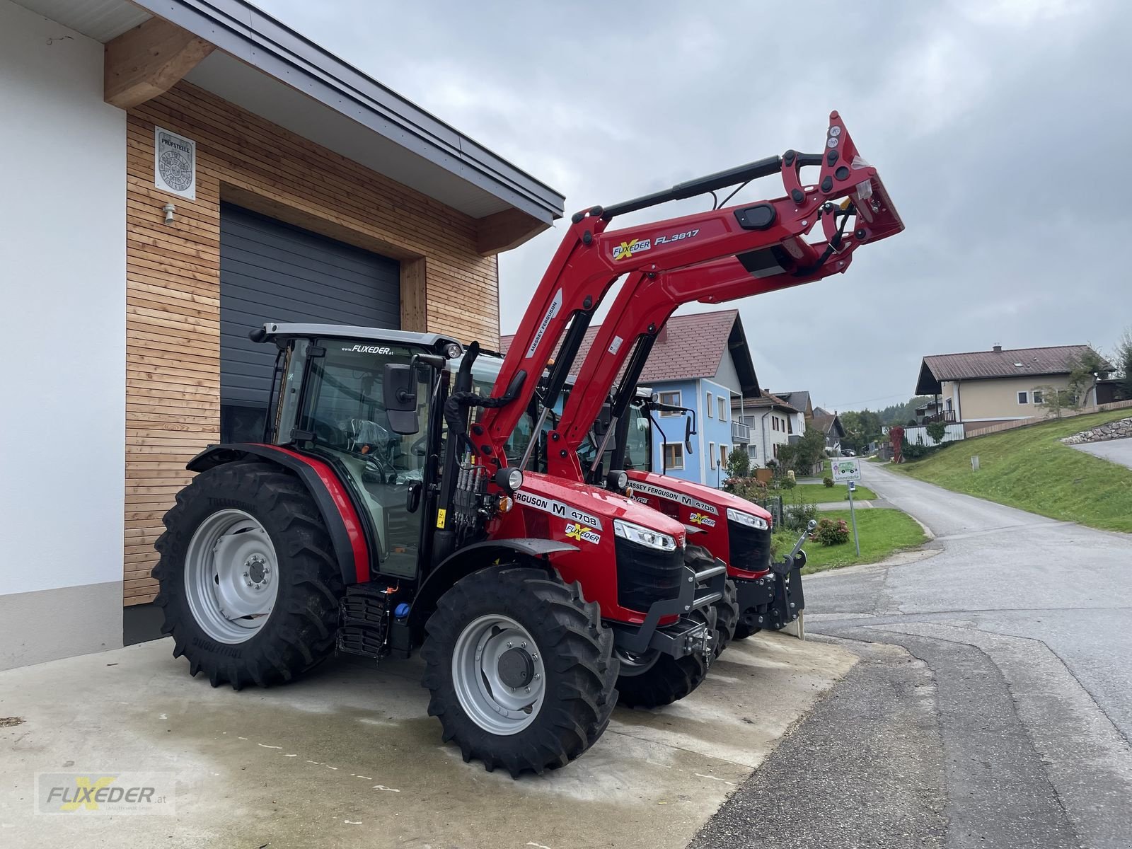 Traktor a típus Massey Ferguson MF 4708 M Dyna-2 Kabine, Neumaschine ekkor: Pattigham (Kép 1)