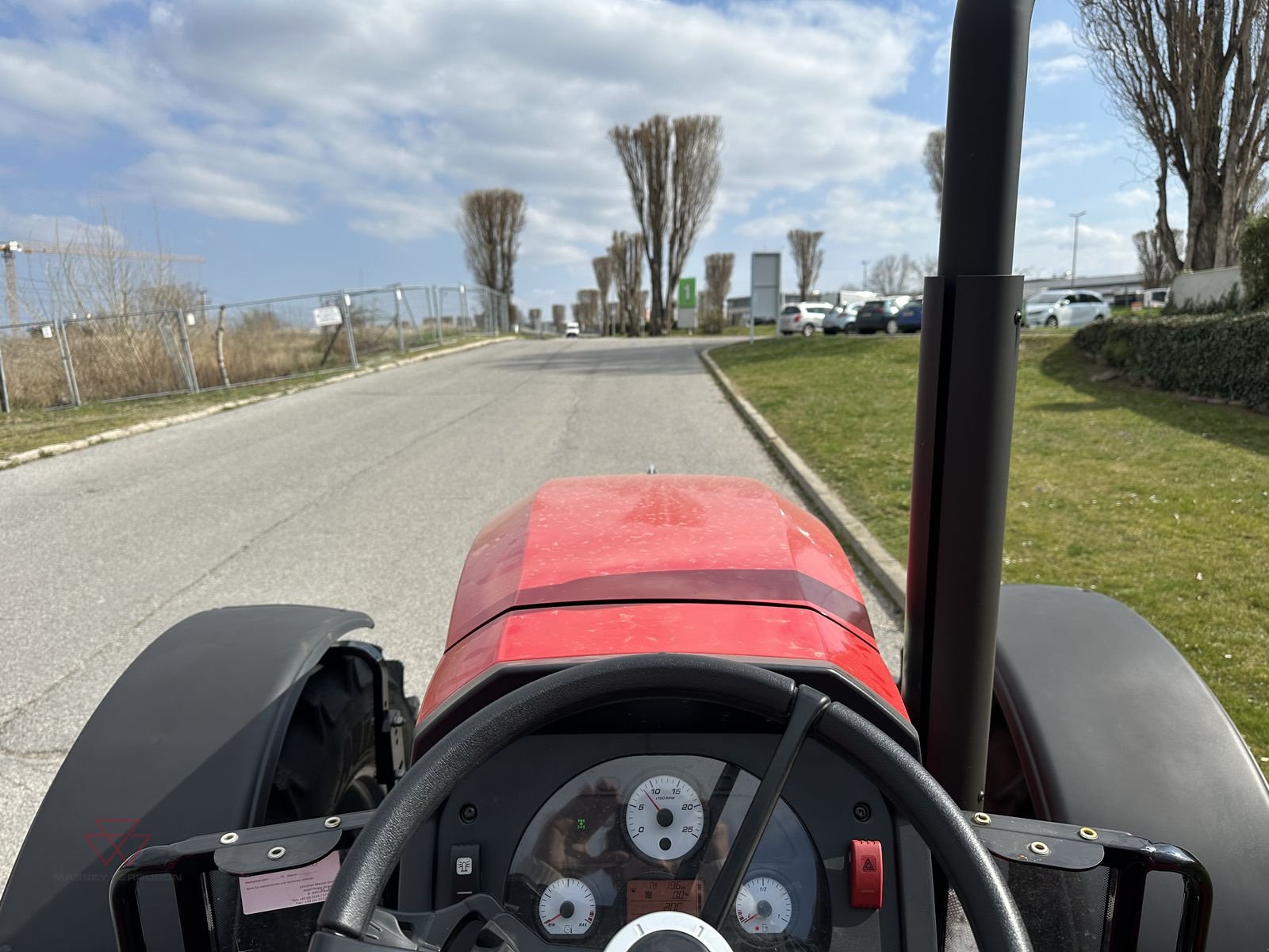 Traktor του τύπου Massey Ferguson MF 4708 M Plattform, Neumaschine σε Schwechat (Φωτογραφία 14)