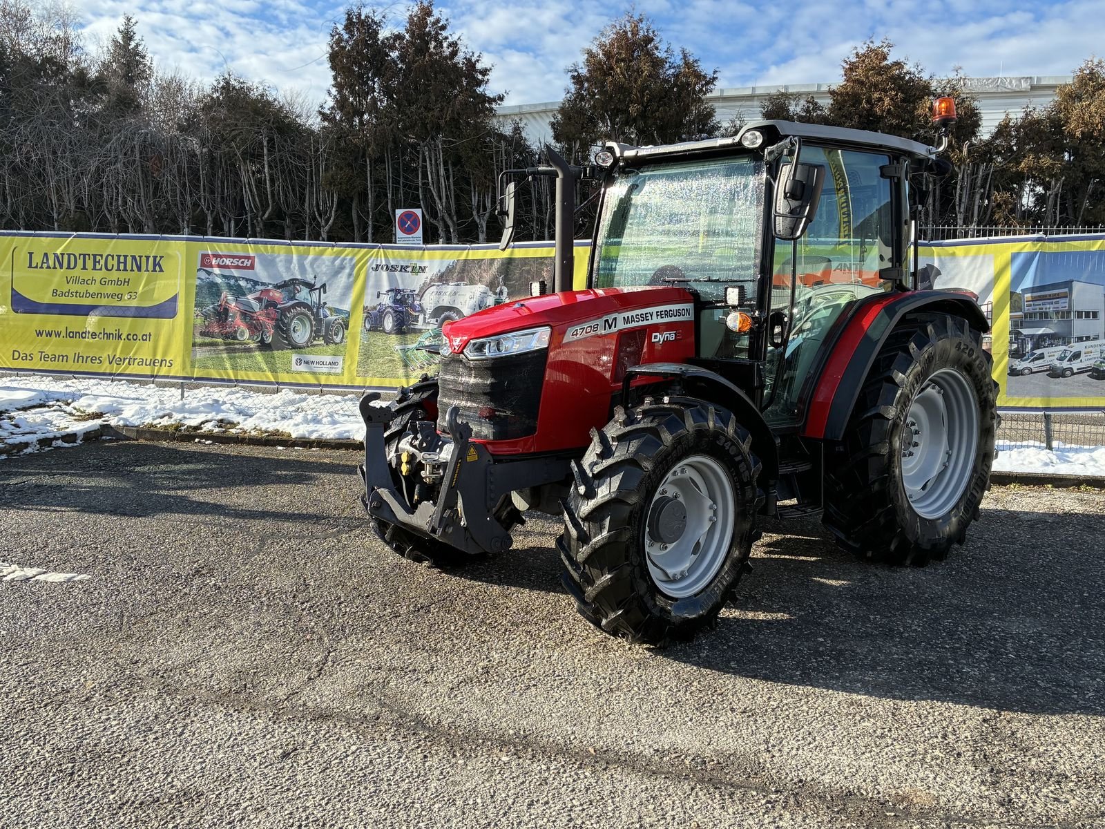 Traktor Türe ait Massey Ferguson MF 4708 M, Gebrauchtmaschine içinde Villach (resim 2)