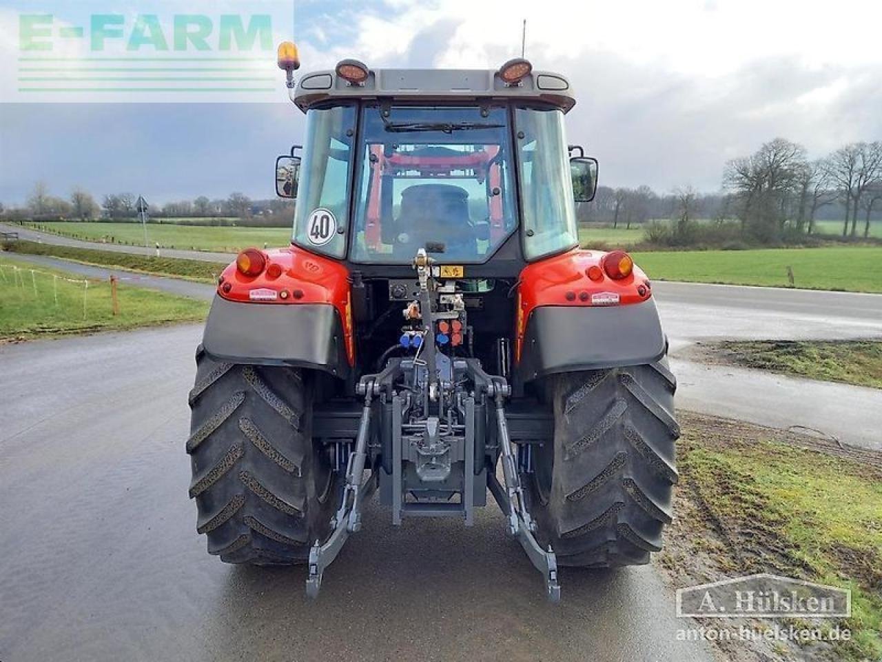 Traktor от тип Massey Ferguson mf 5435 mit frontlader, Gebrauchtmaschine в ROSENDAHL (Снимка 11)
