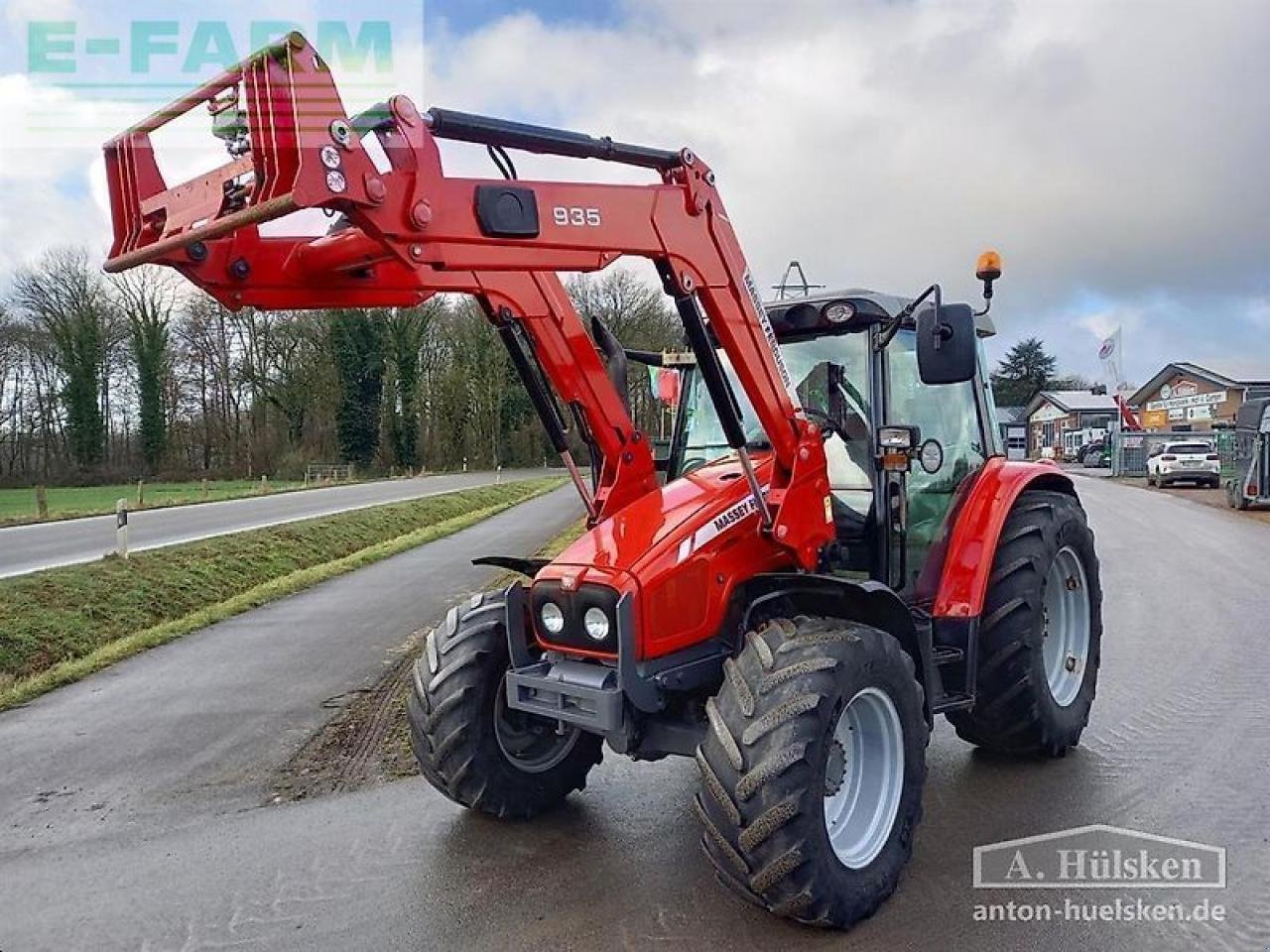 Traktor des Typs Massey Ferguson mf 5435 mit frontlader, Gebrauchtmaschine in ROSENDAHL (Bild 3)