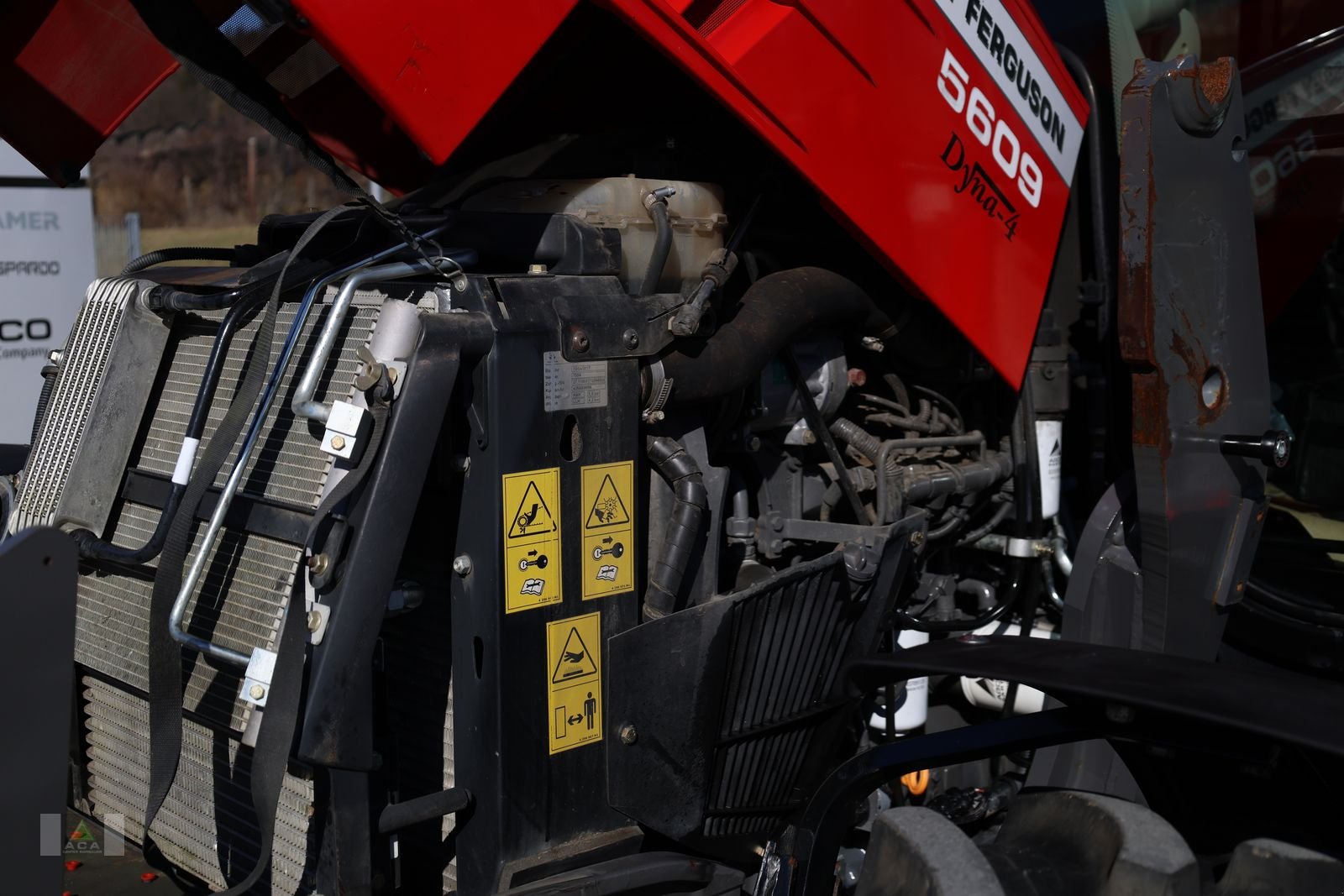 Traktor typu Massey Ferguson MF 5609 Dyna-4 ES-Panoramic, Gebrauchtmaschine v Markt Hartmannsdorf (Obrázek 26)