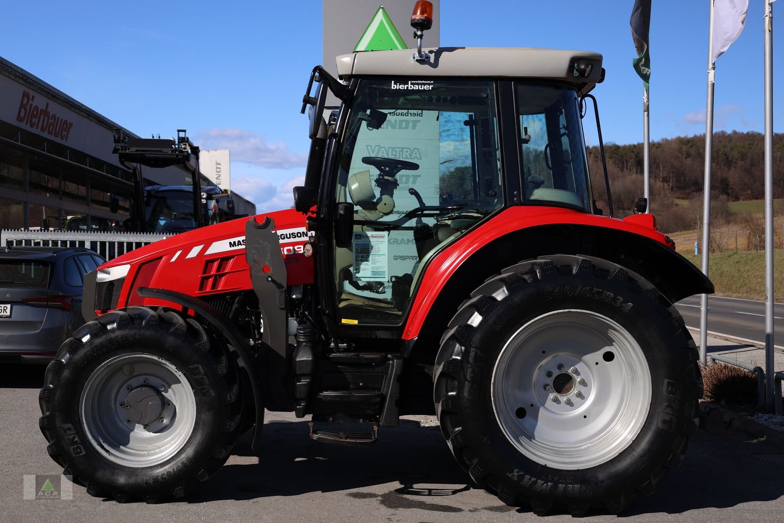 Traktor typu Massey Ferguson MF 5609 Dyna-4 ES-Panoramic, Gebrauchtmaschine v Markt Hartmannsdorf (Obrázek 7)