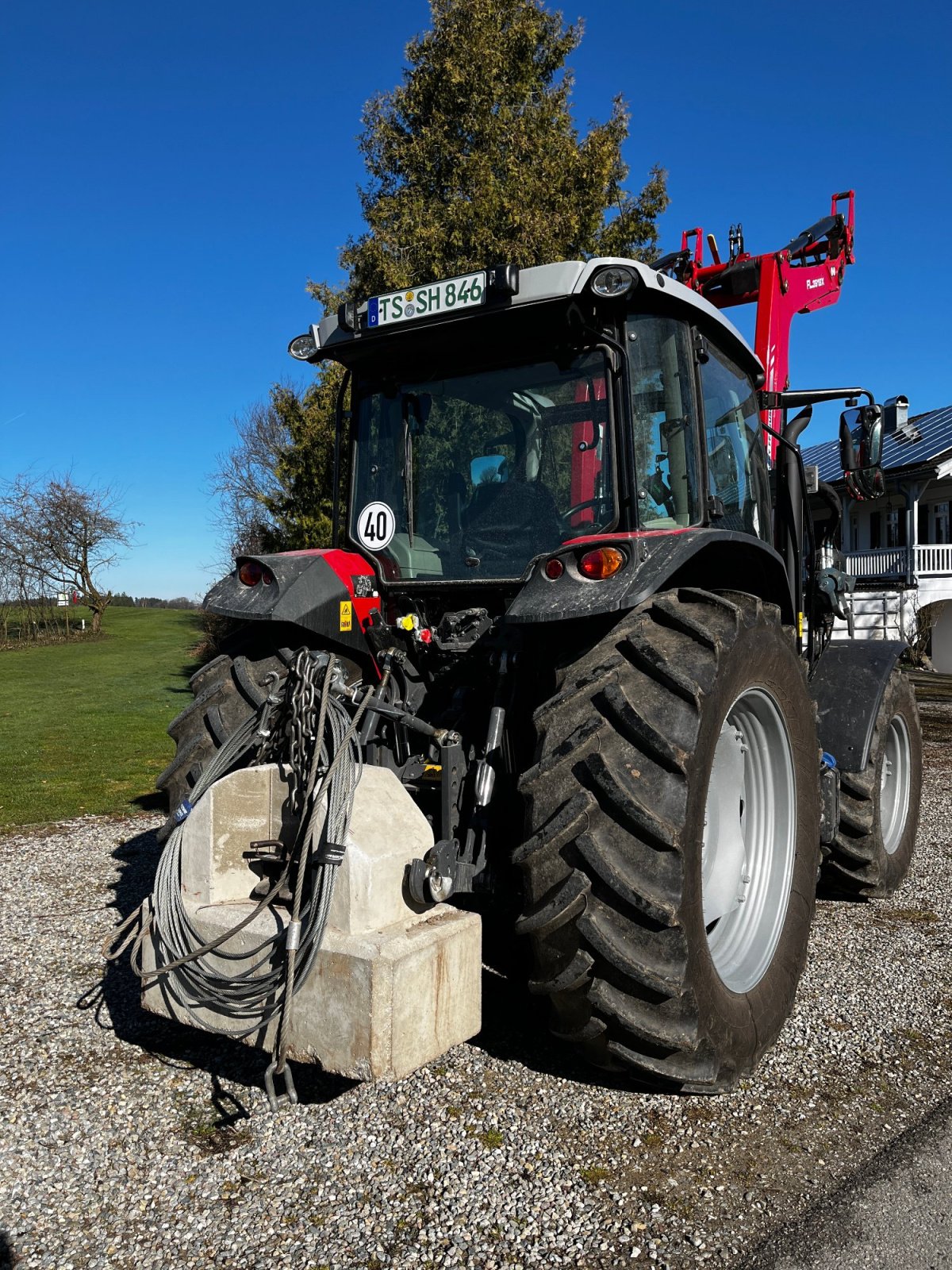 Traktor a típus Massey Ferguson MF 5709, Gebrauchtmaschine ekkor: Obing (Kép 5)
