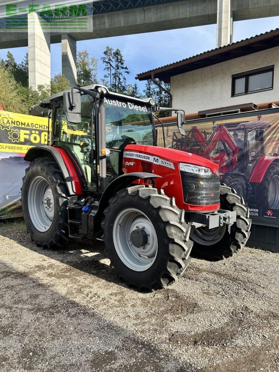 Traktor des Typs Massey Ferguson mf 5710 m dyna-4, Gebrauchtmaschine in WOLFSBERG (Bild 1)