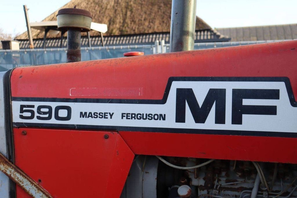 Traktor Türe ait Massey Ferguson MF 590, Gebrauchtmaschine içinde Antwerpen (resim 11)