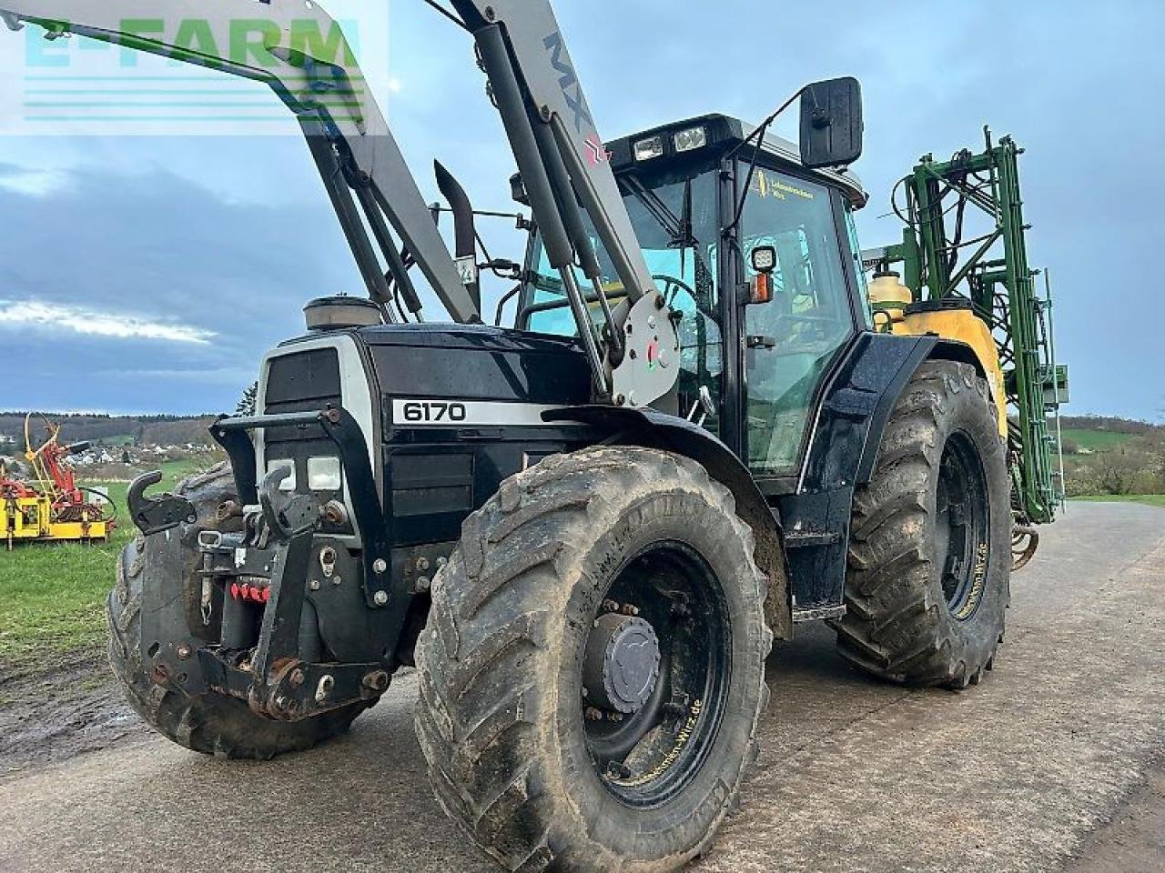 Traktor des Typs Massey Ferguson mf 6170 inkl. frontlader, Gebrauchtmaschine in POLCH (Bild 3)