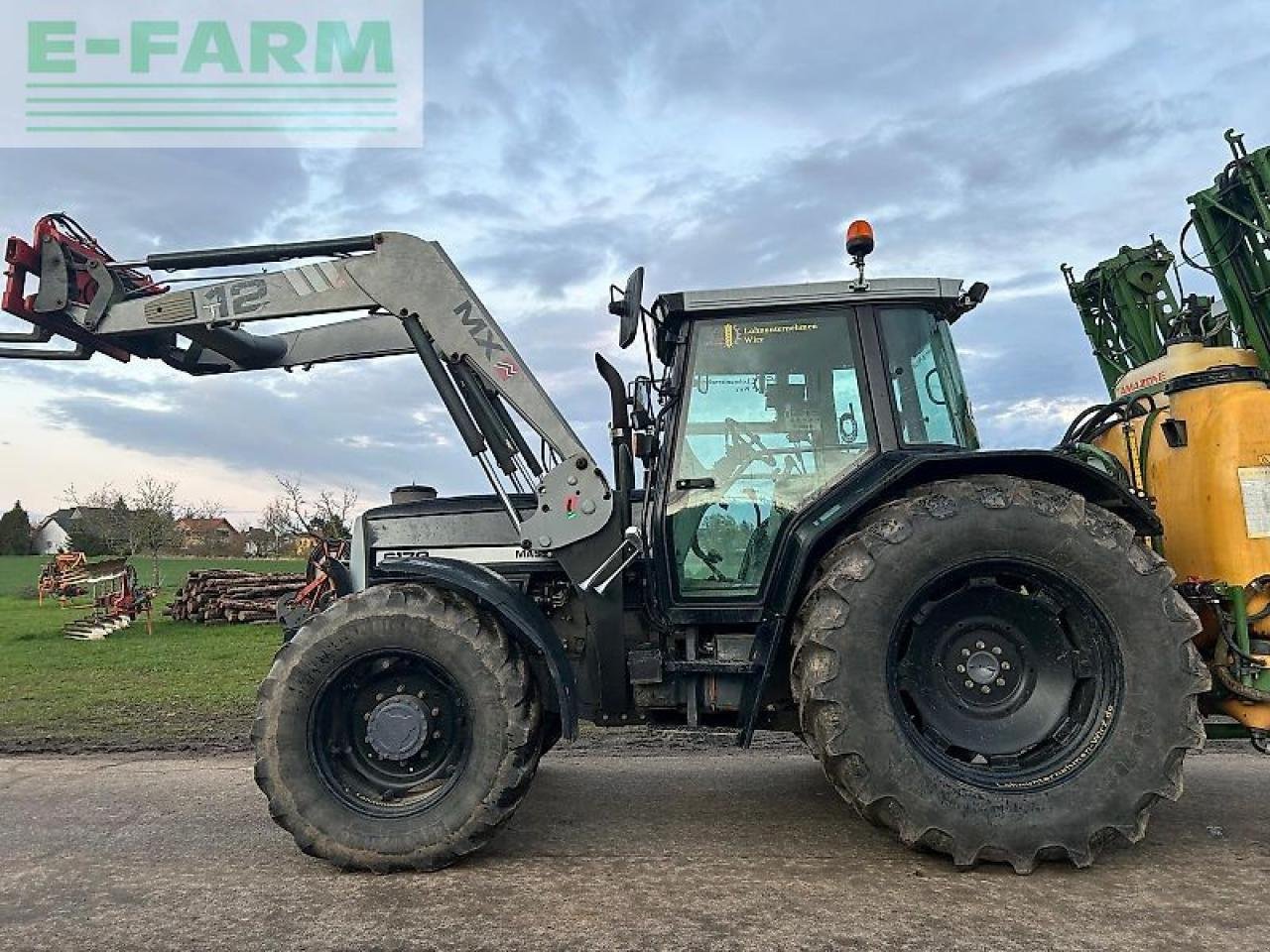 Traktor des Typs Massey Ferguson mf 6170 inkl. frontlader, Gebrauchtmaschine in POLCH (Bild 5)
