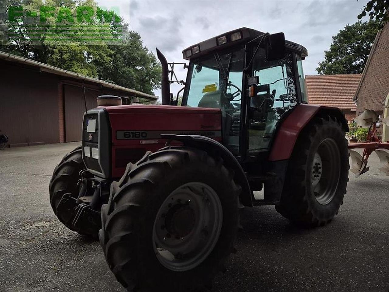 Traktor типа Massey Ferguson mf 6180 dynashift, Gebrauchtmaschine в ROSENDAHL (Фотография 3)