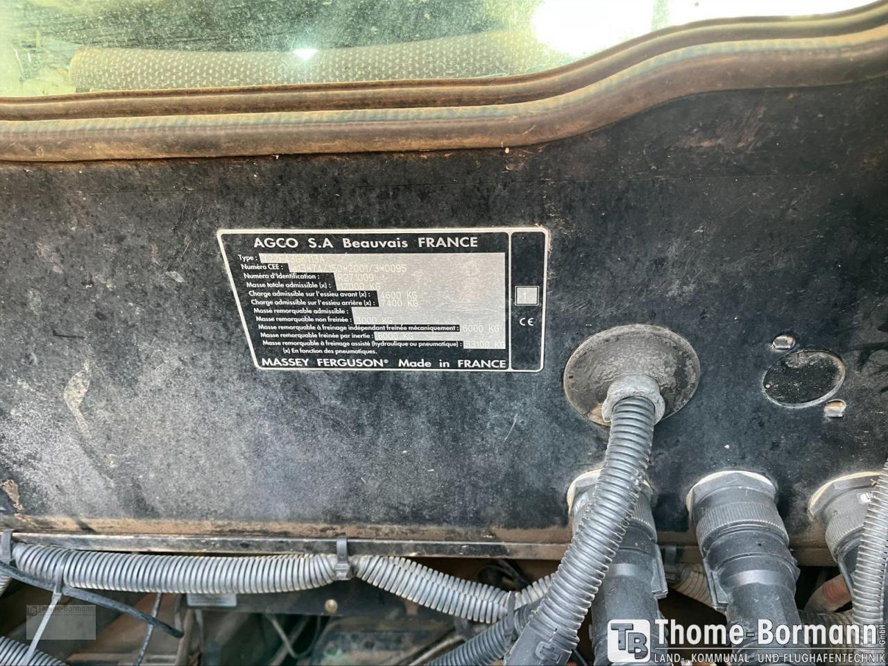 Traktor of the type Massey Ferguson MF 6499 Dyna-6, Gebrauchtmaschine in Prüm (Picture 12)