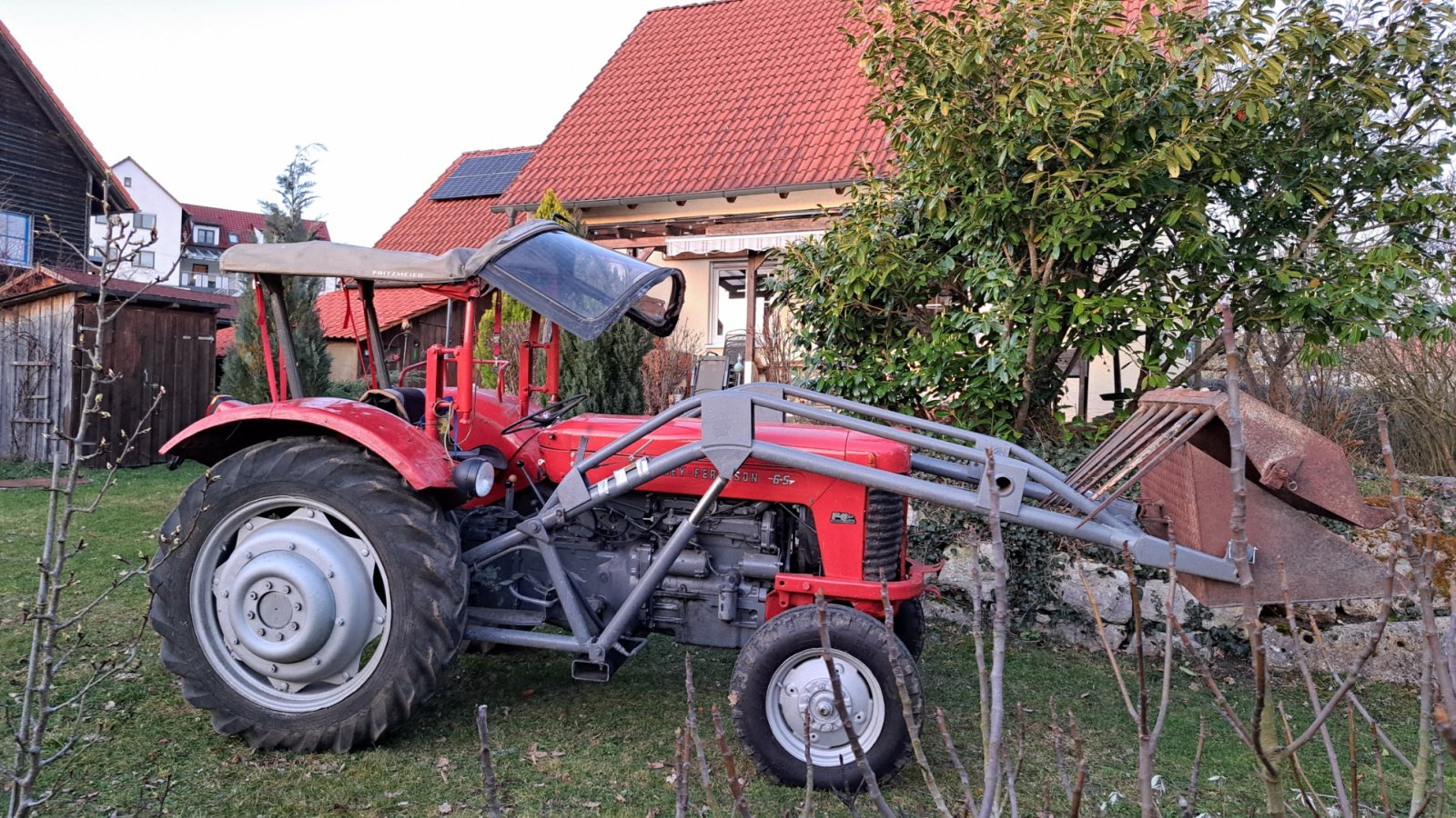 Traktor des Typs Massey Ferguson MF 65, Gebrauchtmaschine in Pappenheim (Bild 1)