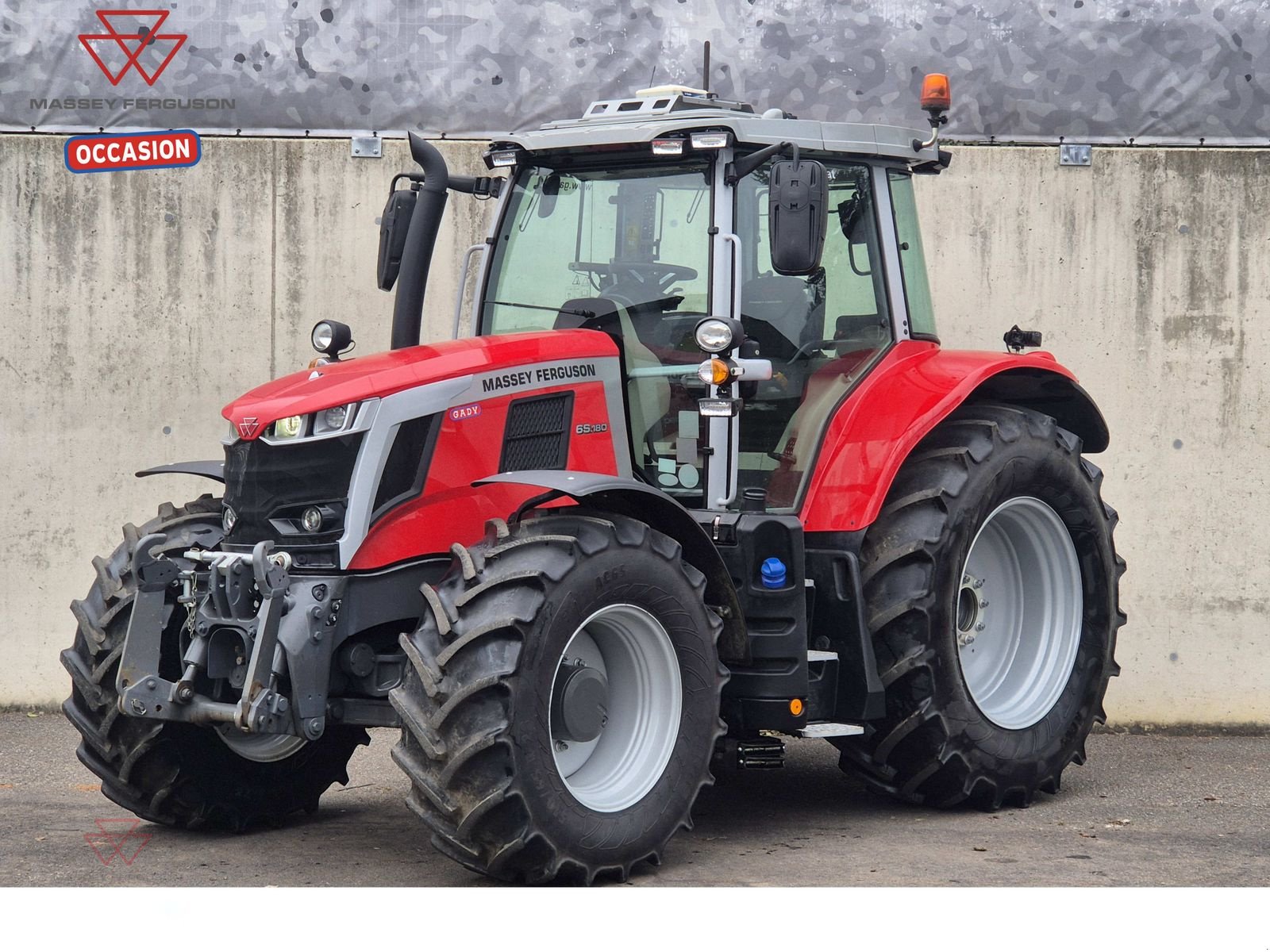 Traktor typu Massey Ferguson MF 6S.180, Vorführmaschine v Schwechat (Obrázek 1)