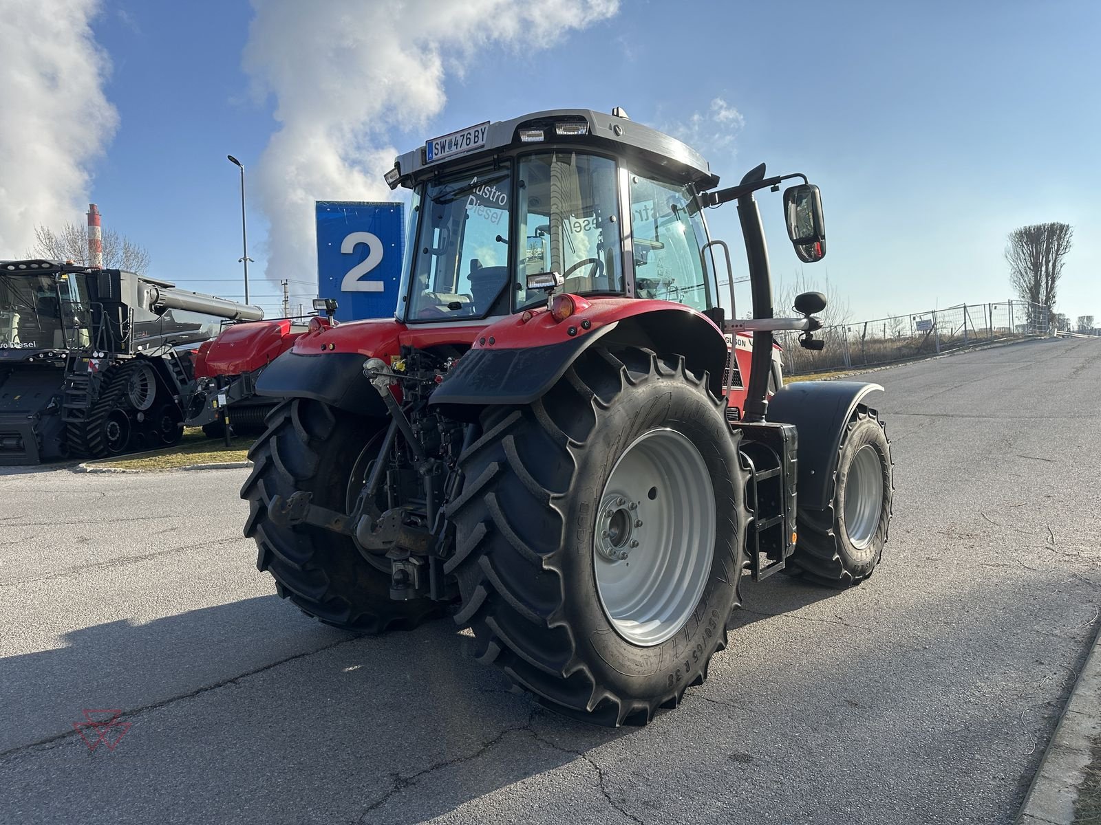 Traktor tipa Massey Ferguson MF 6S.180, Vorführmaschine u Schwechat (Slika 7)