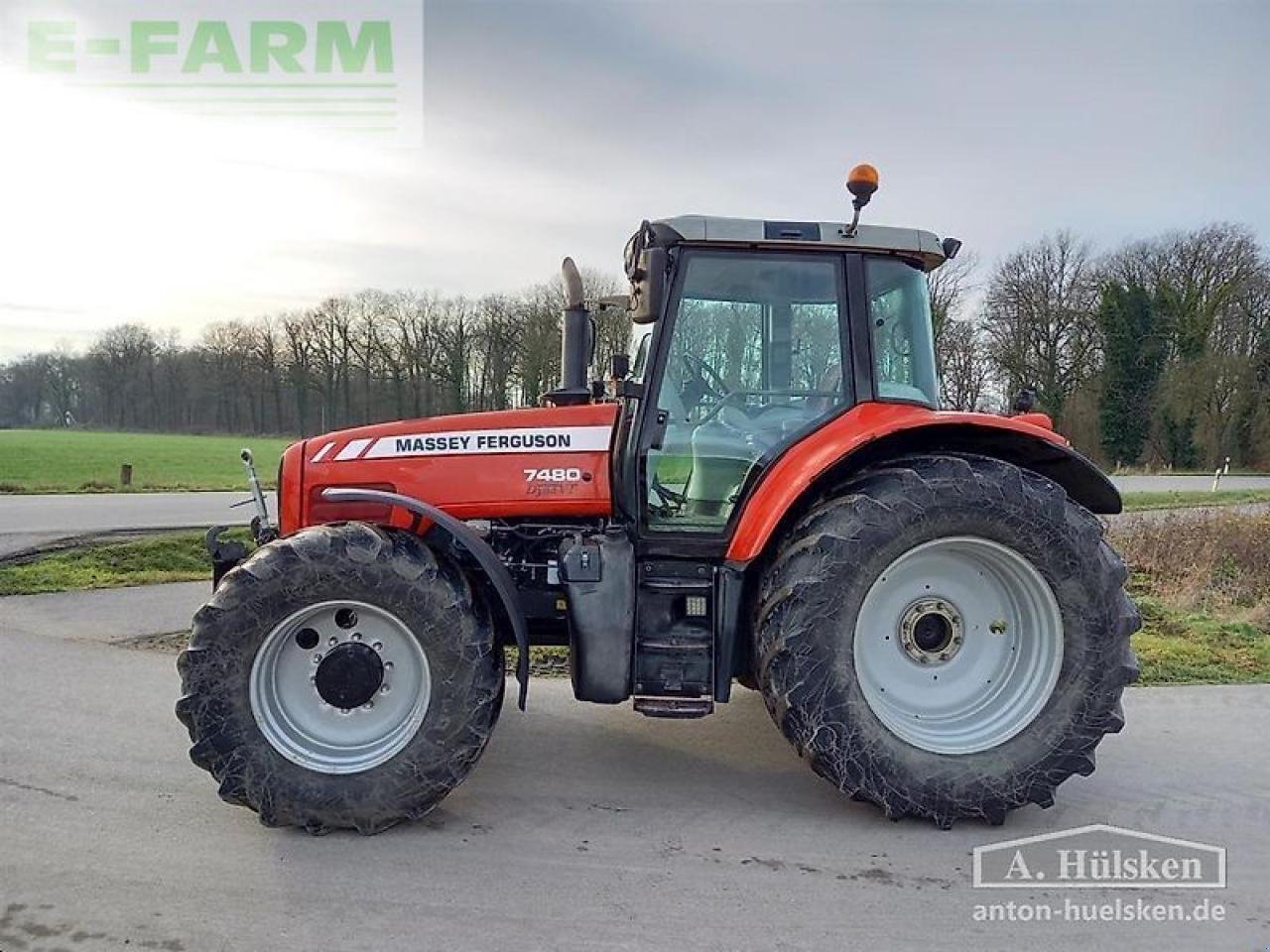 Traktor typu Massey Ferguson mf 7480, Gebrauchtmaschine v ROSENDAHL (Obrázek 2)